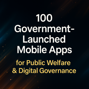 Government-Launched Mobile Apps for Public Welfare & Digital Governance pcs mains examinations