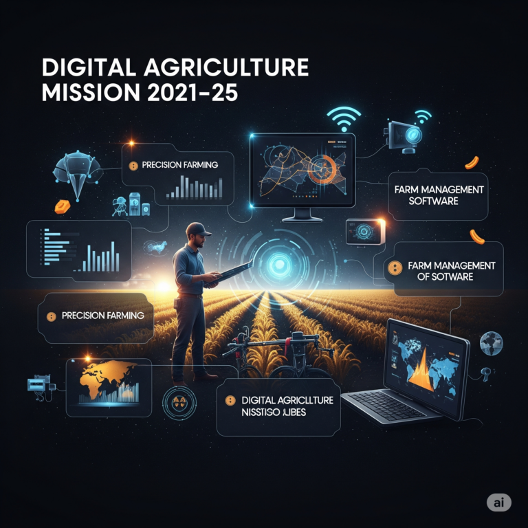 Digital Agriculture Mission 2021-25: Transforming Indian Farming