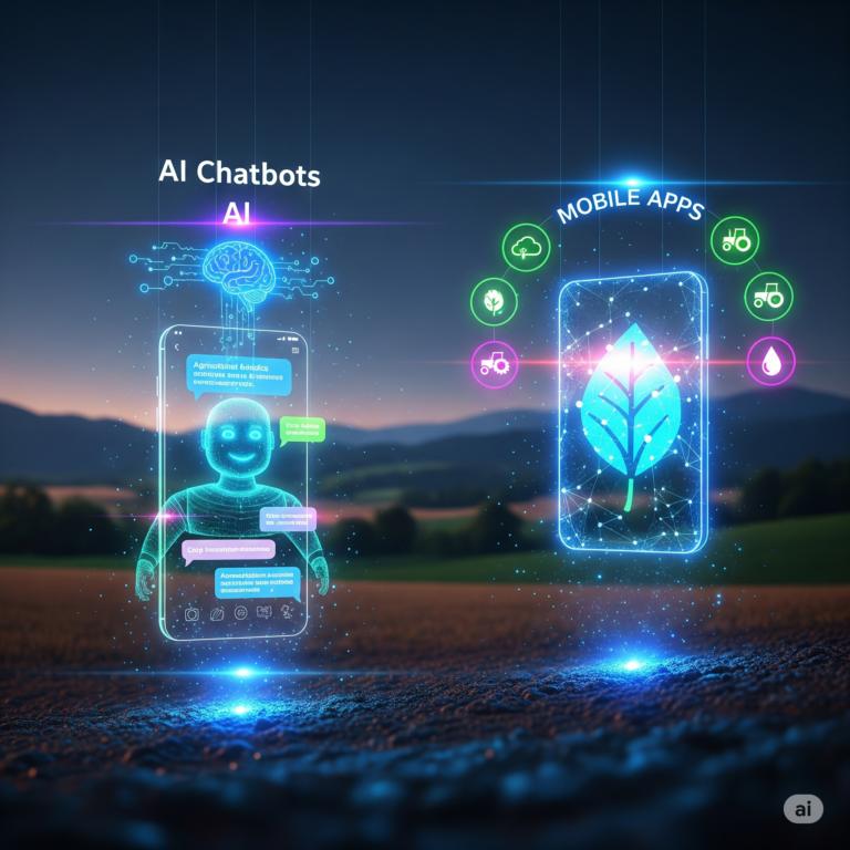 Role of AI Chatbots and Mobile Apps in Farmer Advisory Services