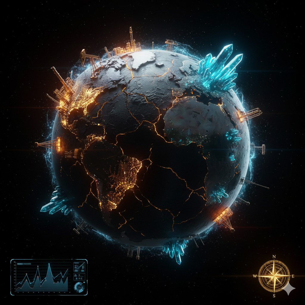 uneven distribution of minerals and oil in the world