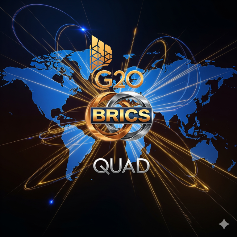 G20, SCO, BRICS, QUAD, IPEF, and BIMSTEC