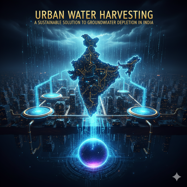 Sustainable Solution to Groundwater Depletion in India