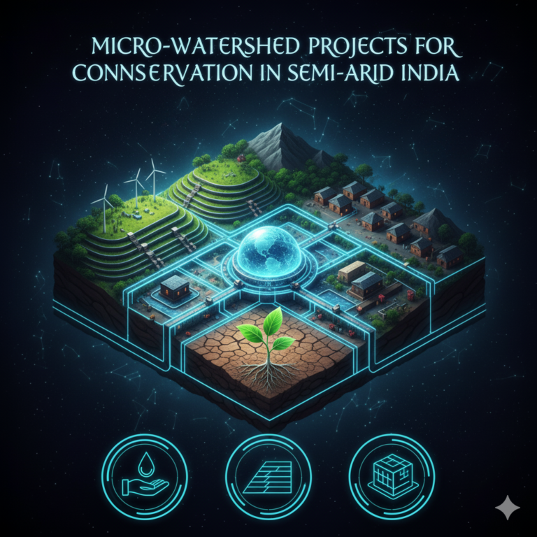 Micro-Watershed Projects for Water Conservation in Semi-Arid India