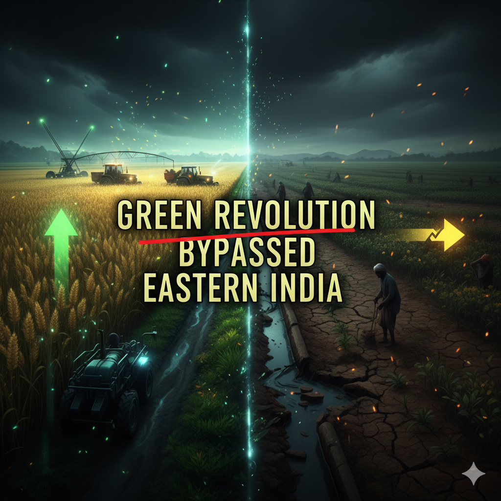 Green Revolution Bypassed Eastern India