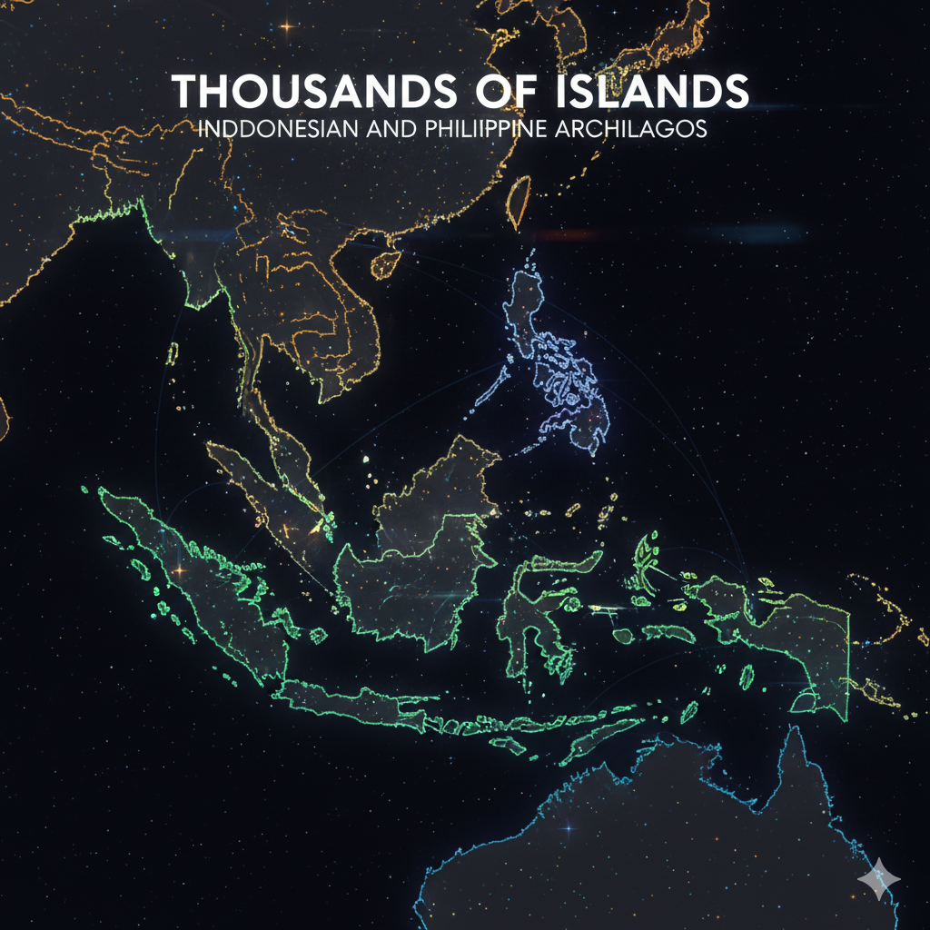 Islands in the Indonesian and Philippine Archipelagos