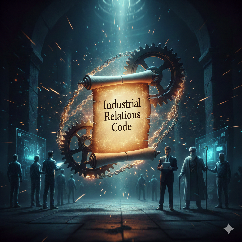 Industrial Relations Code Amendment 2026, IRC Amendment Bill 2026, industrial relations India, labour law reform India, Industrial Relations Code 2020, trade unions India, layoff rules India, retrenchment regulations, standing orders India, gig workers India, contractor definition labour law, collective bargaining India, labour dispute resolution, labour compliance India, digital labour governance, India labour policy, employment law India, industrial dispute act amendments, labour rights India, labour market reforms, ease of doing business India, industrial peace India, UPSC current affairs labour, UPPCS labour law, GS2 industrial relations, industrial policy India, labour inspection reforms, social security India, labour amendments 2026, employer-employee relations India, labour court India, labour legislation India, Indian workforce reforms, Indian labour economy, workers protection India, industrial reforms India, labour code integration, federal labour policy India, workforce governance India, employment dispute mechanisms, labour administration digitalization