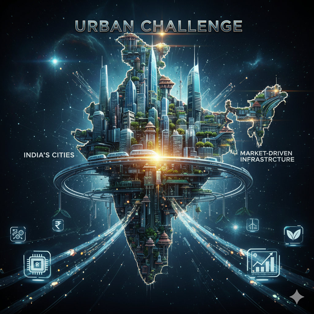 Urban Challenge, Reimagining India’s Cities Through Market-Driven Infrastructure