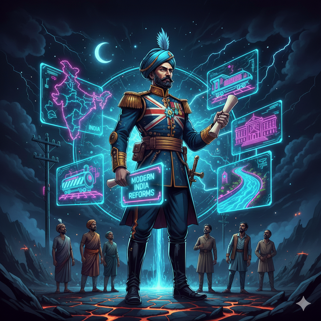 Lord Dalhousie Was the Founder of Modern India