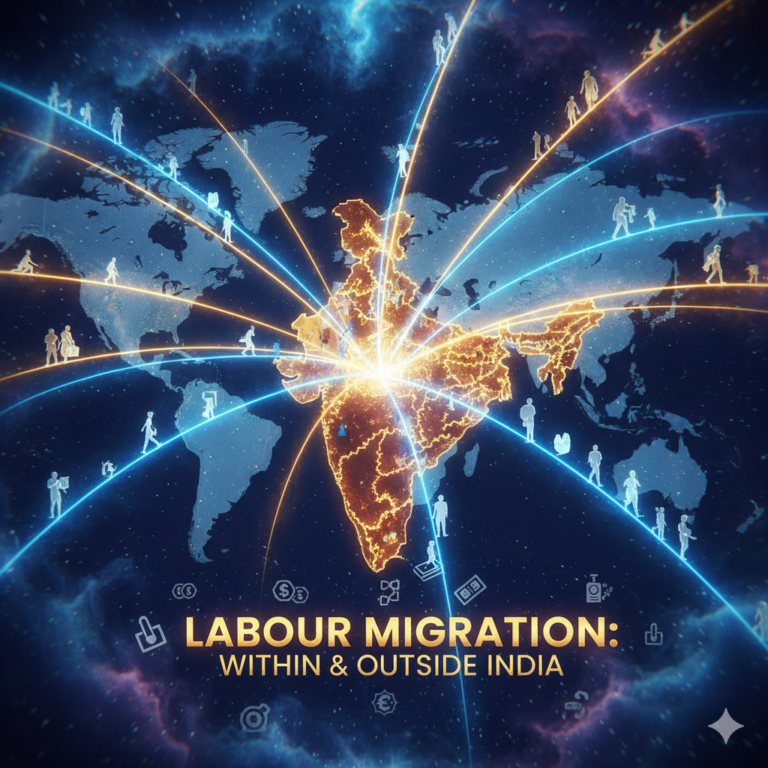 Changes in the Trends of Labour Migration Within and Outside India in the Last Four Decades