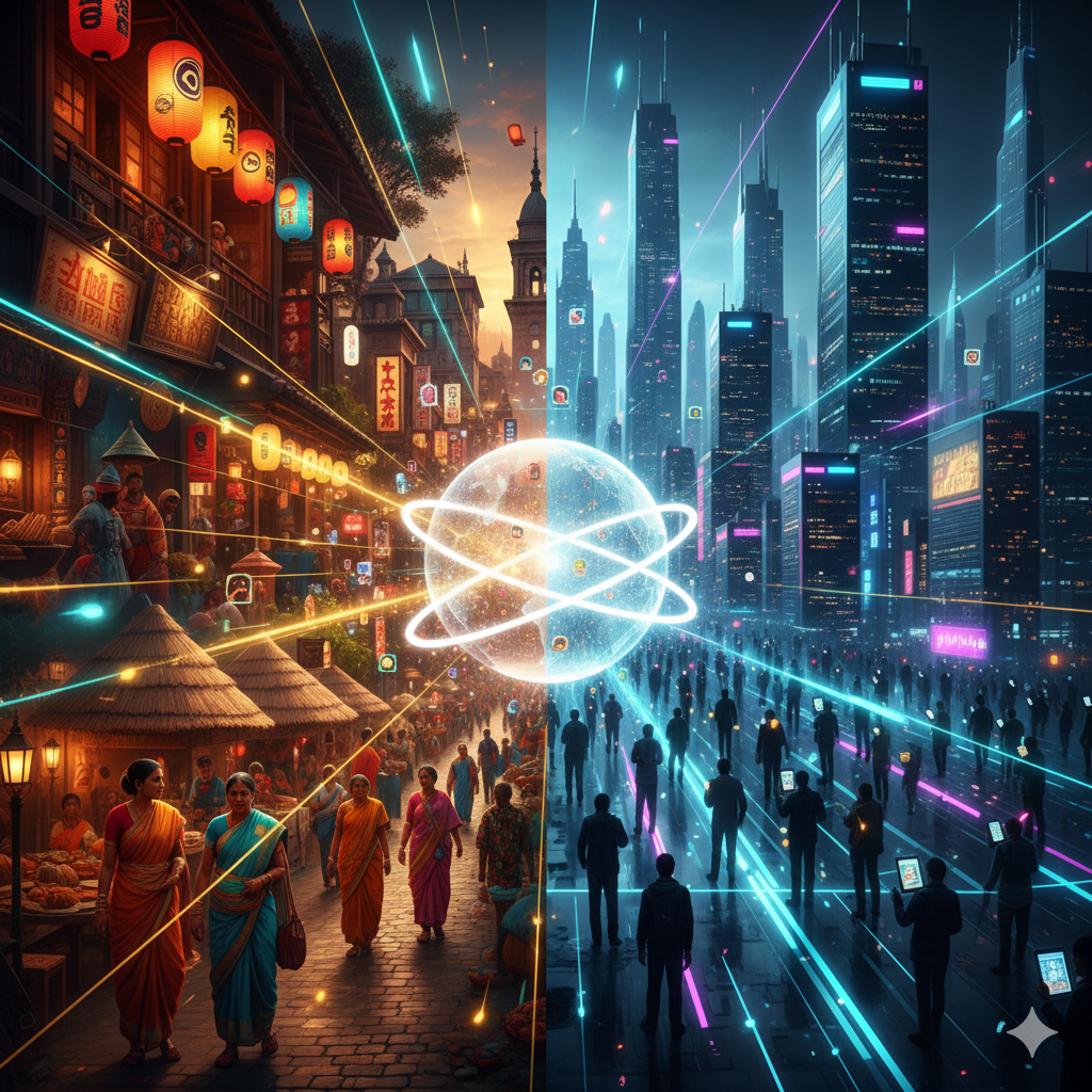 Are We Losing Our Local Identity for a Global Identity?