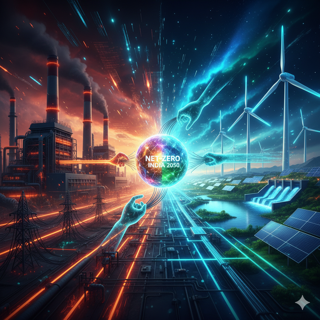 India’s Power Sector Transition: From Coal Backbone to Renewables and Net-Zero Ambitions