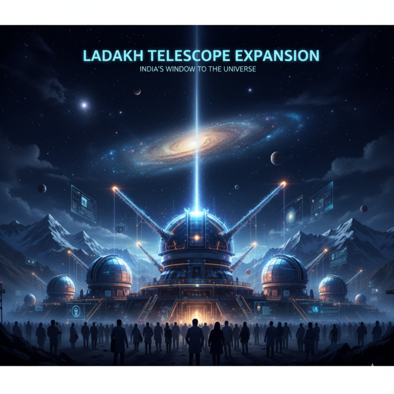 Ladakh Telescope Expansion: Strengthening India’s Astronomical Capabilities in the High Himalayas