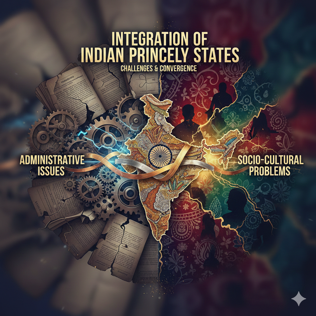 Administrative Issues and Socio-Cultural Problems in the Integration of Indian Princely States