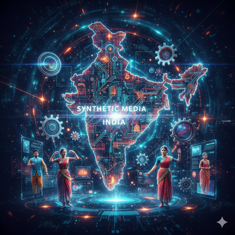 Regulating Synthetic Media in India: Navigating the Governance of AI-Generated Content
