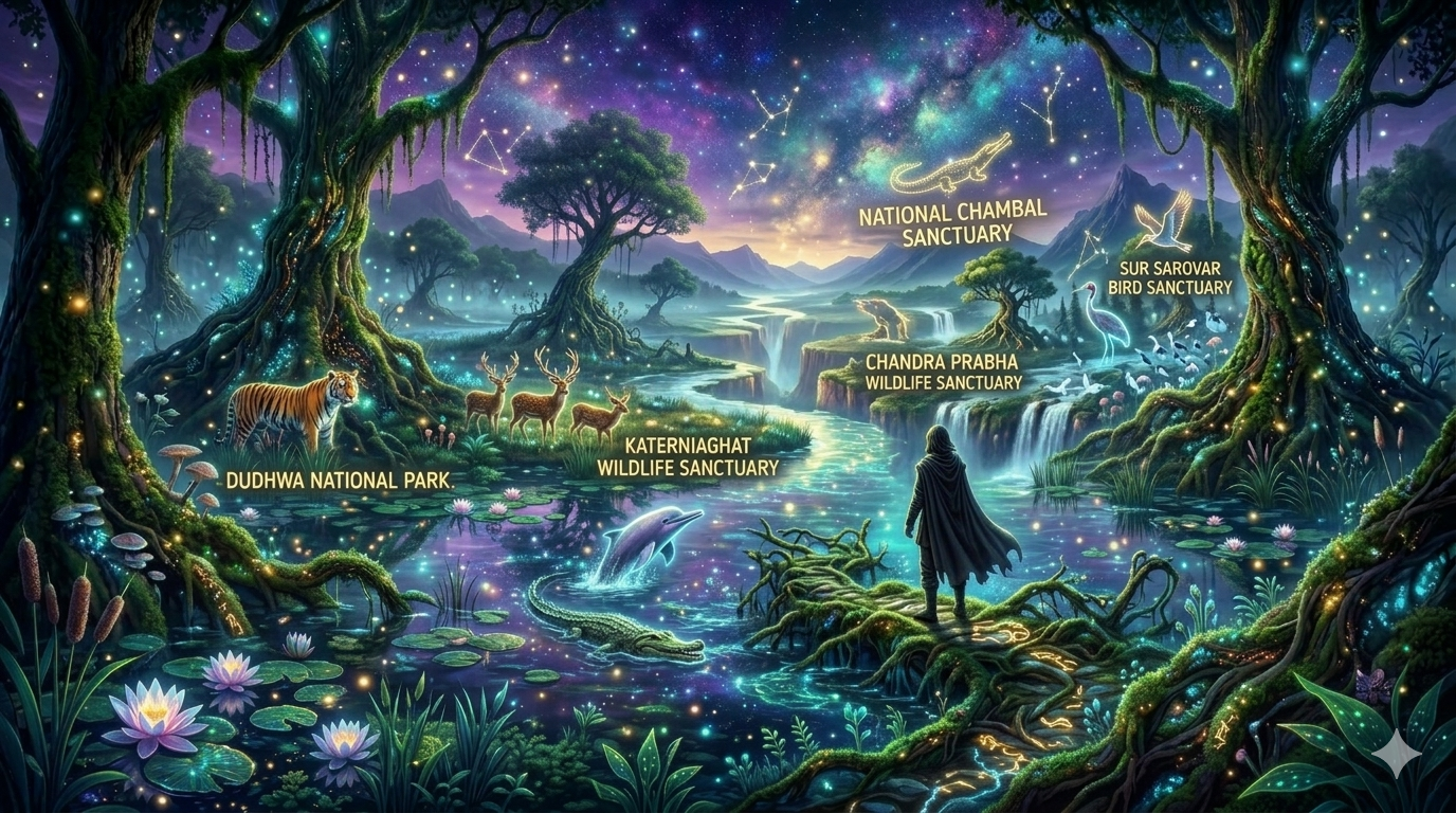 Major Wildlife Sanctuaries in Uttar Pradesh