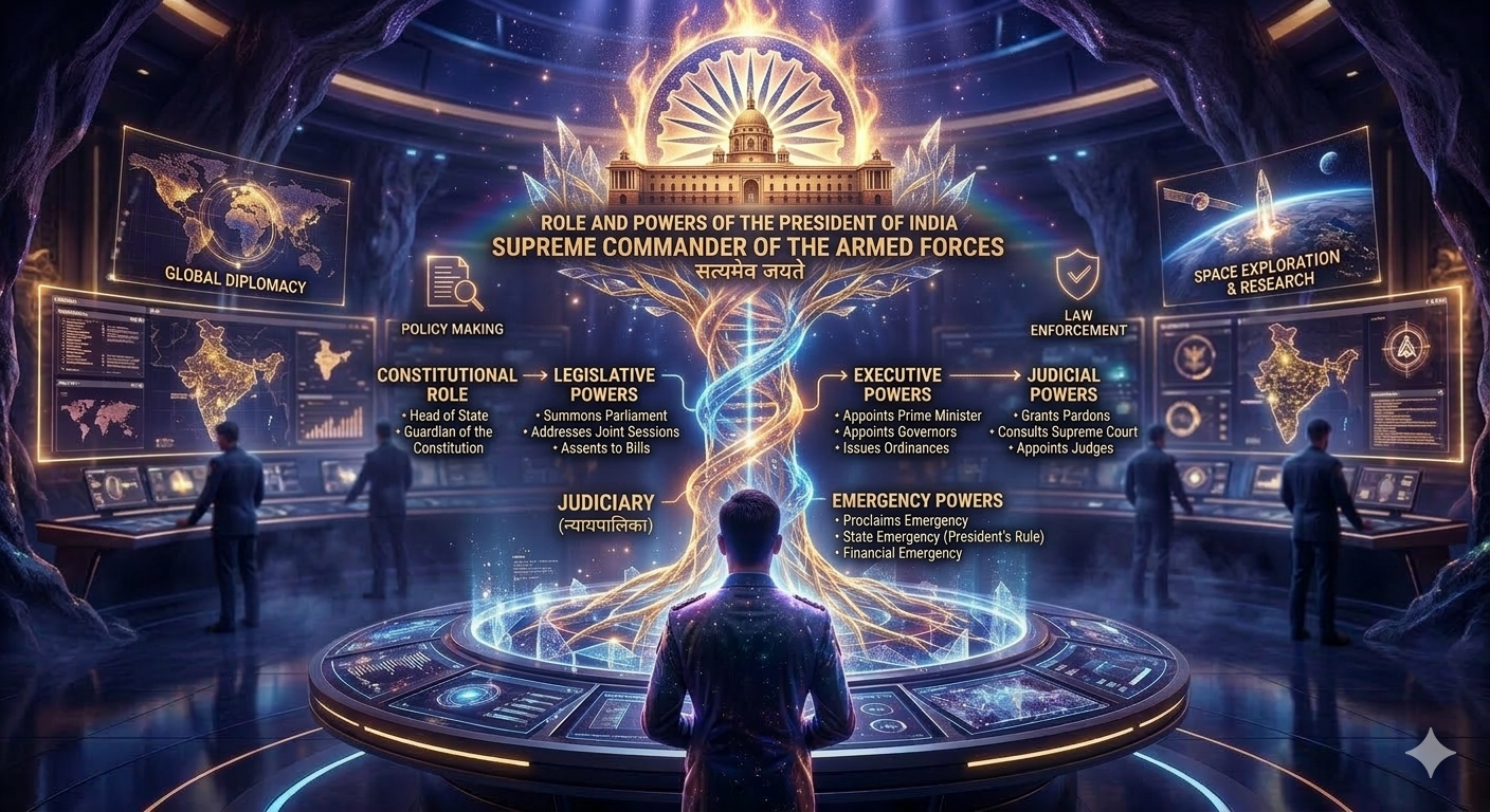 Role and Powers of the President of India