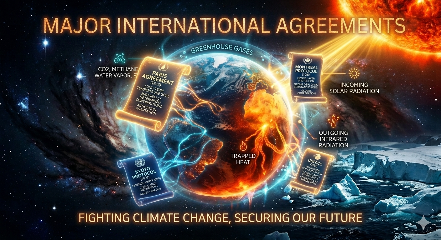 Major International Agreements Related to Climate Change