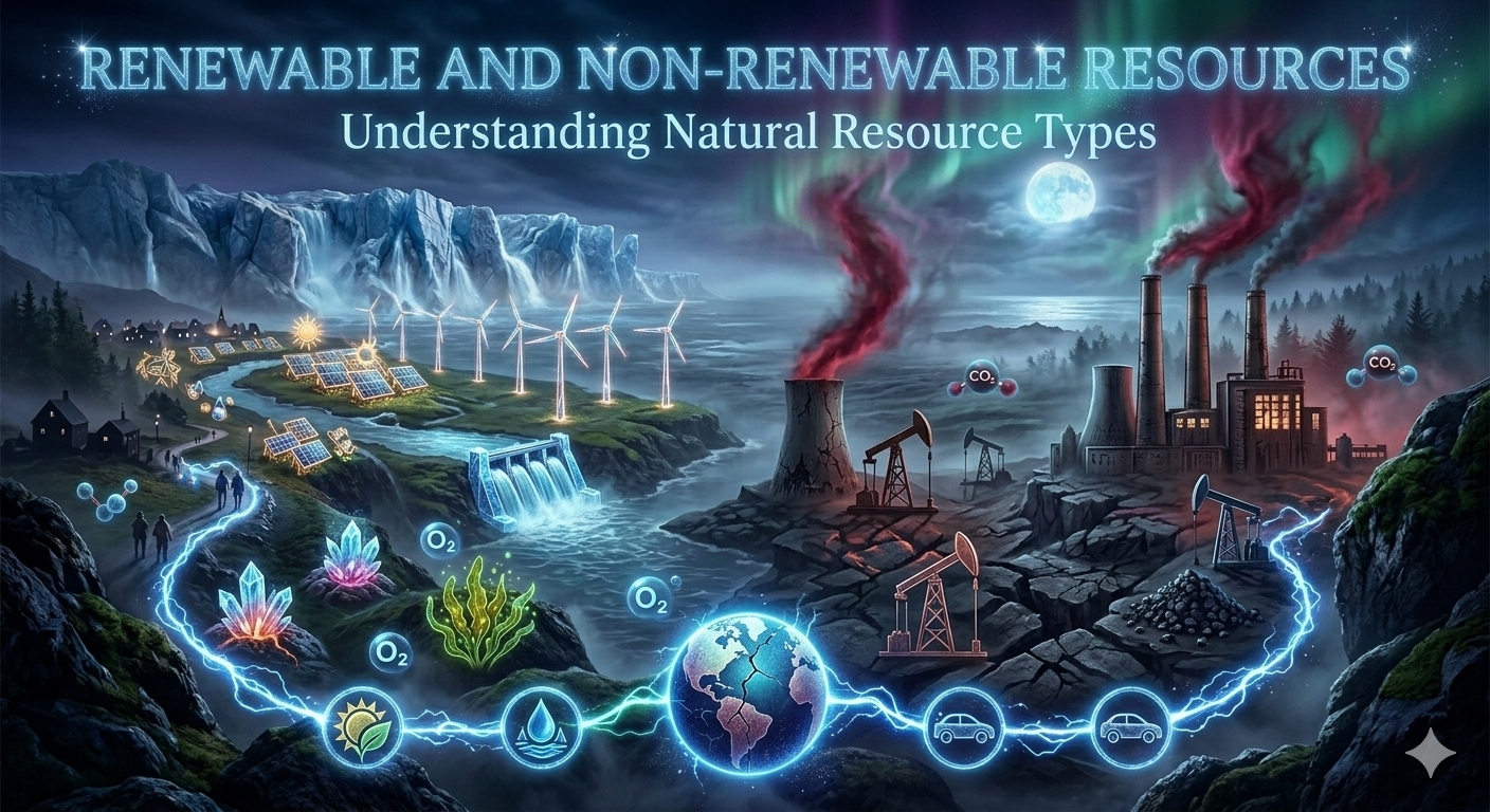 Renewable and Non-Renewable Resources: Understanding Natural Resource Types