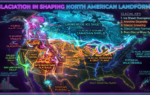 Glaciation in North America