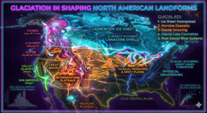 Glaciation in North America