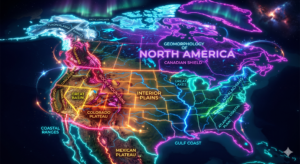 Geomorphology, North America Geomorphology