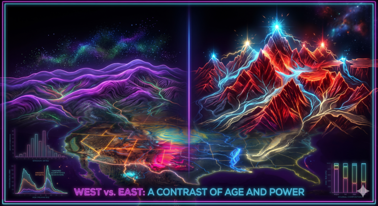 Appalachian Mountains vs. Rocky Mountains: A Geomorphological Comparison
